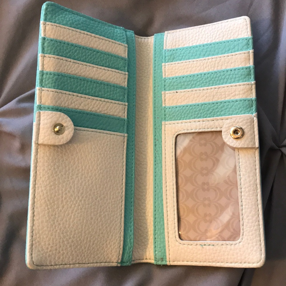 Turquoise Snap Wallet